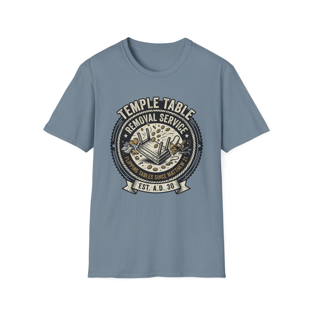 Temple Table Removal Service T-Shirt