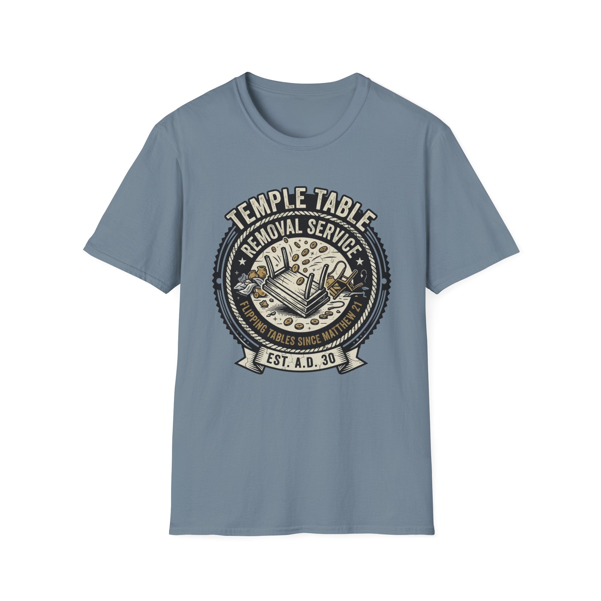 Temple Table Removal Service T-Shirt