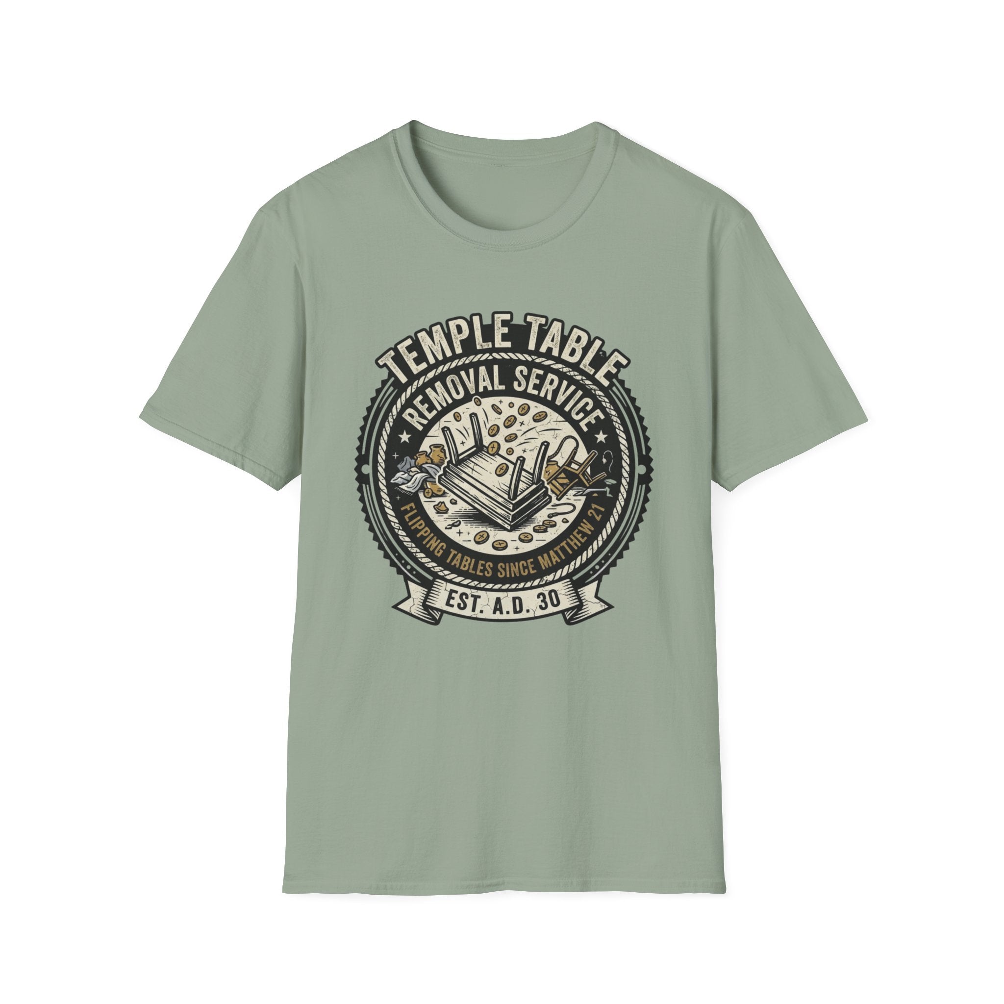 Temple Table Removal Service T-Shirt