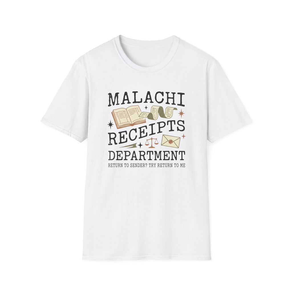 Malachi Receipts Club T-Shirt