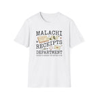 Malachi Receipts Club T-Shirt