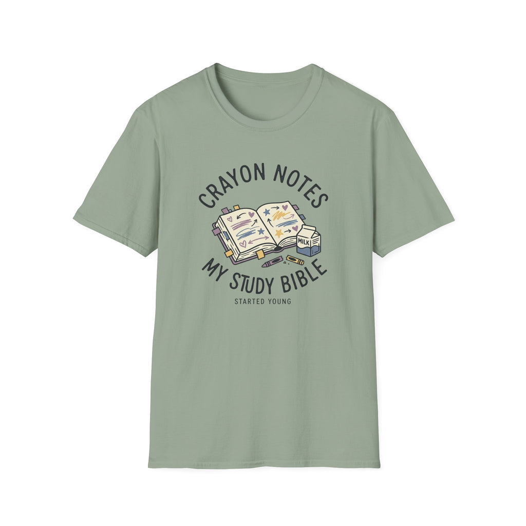 Crayon Notes T-Shirt