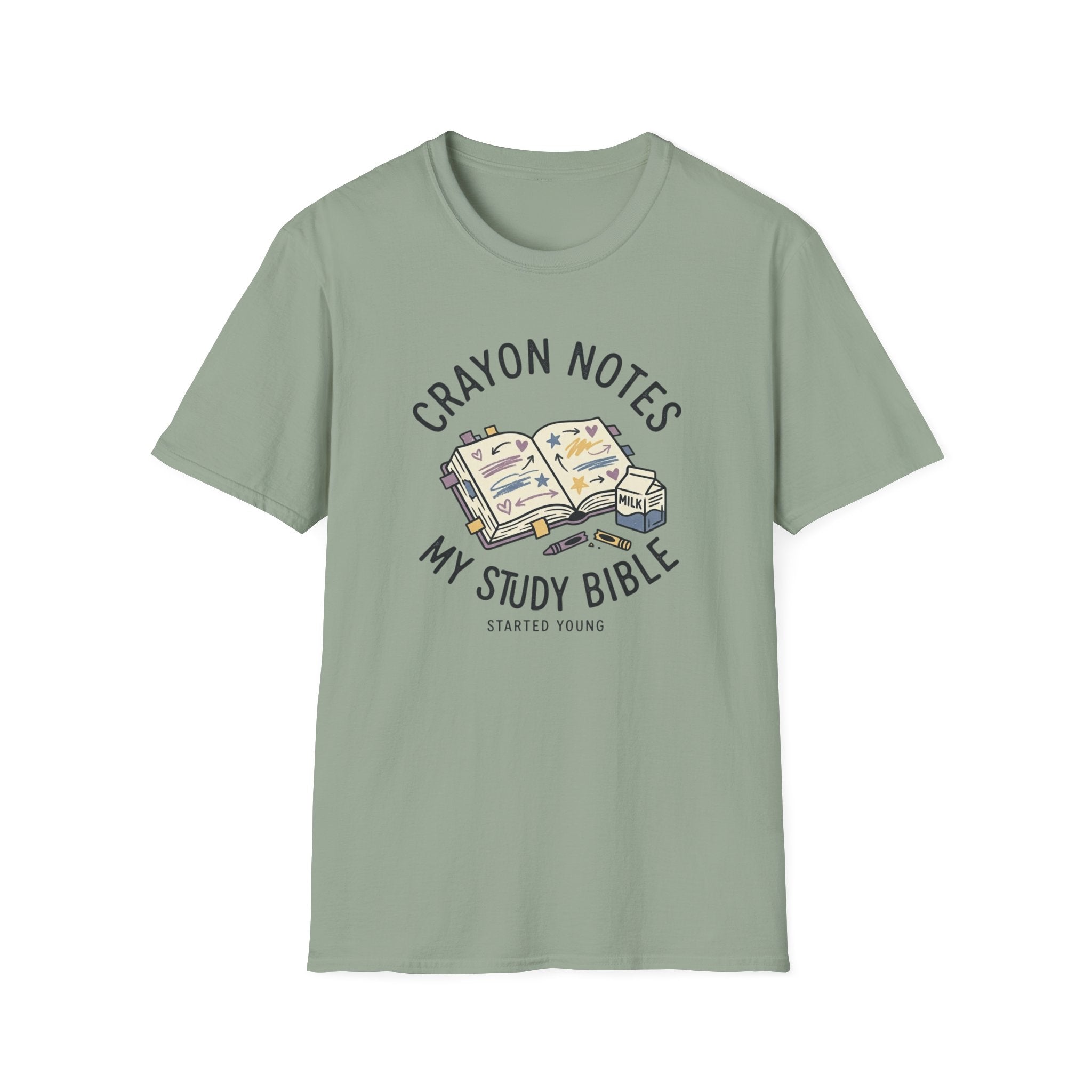 Crayon Notes T-Shirt