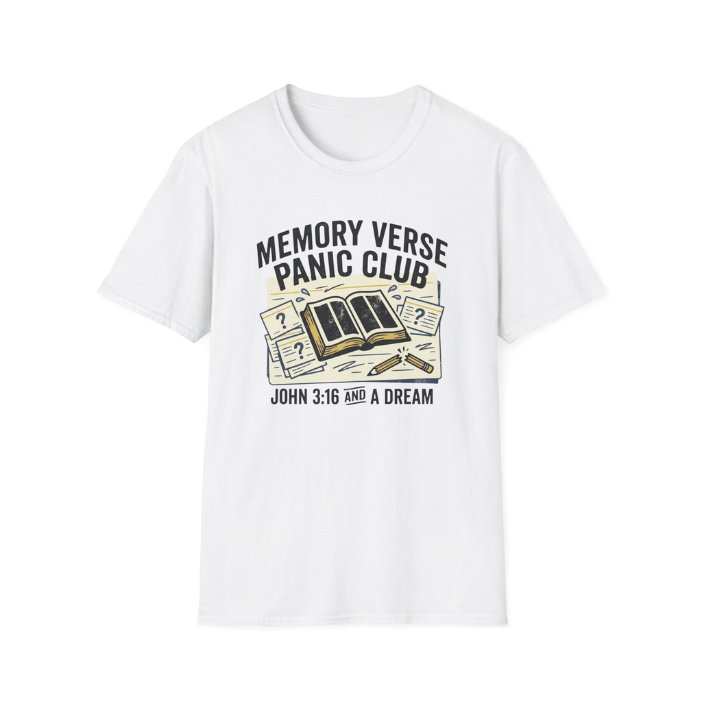Memory Verse Panic Club T-Shirt