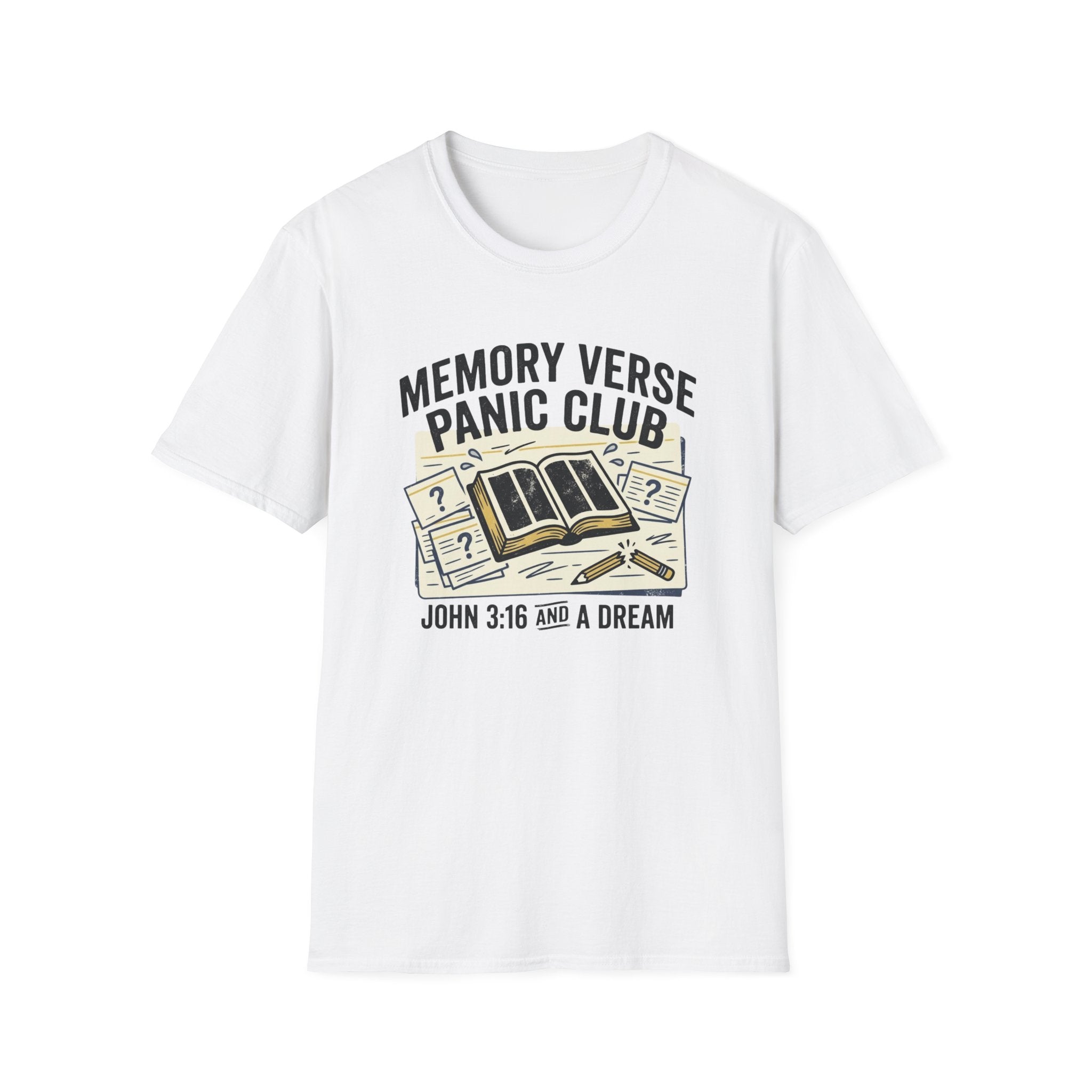 Memory Verse Panic Club T-Shirt