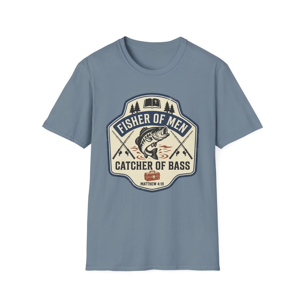 Fisher of Men Catcher of Bass T-Shirt