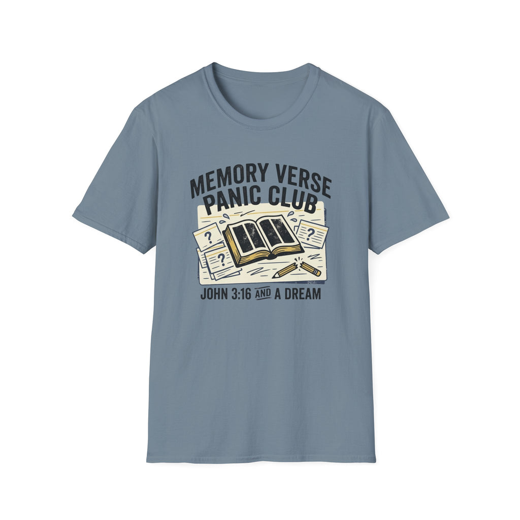 Memory Verse Panic Club T-Shirt