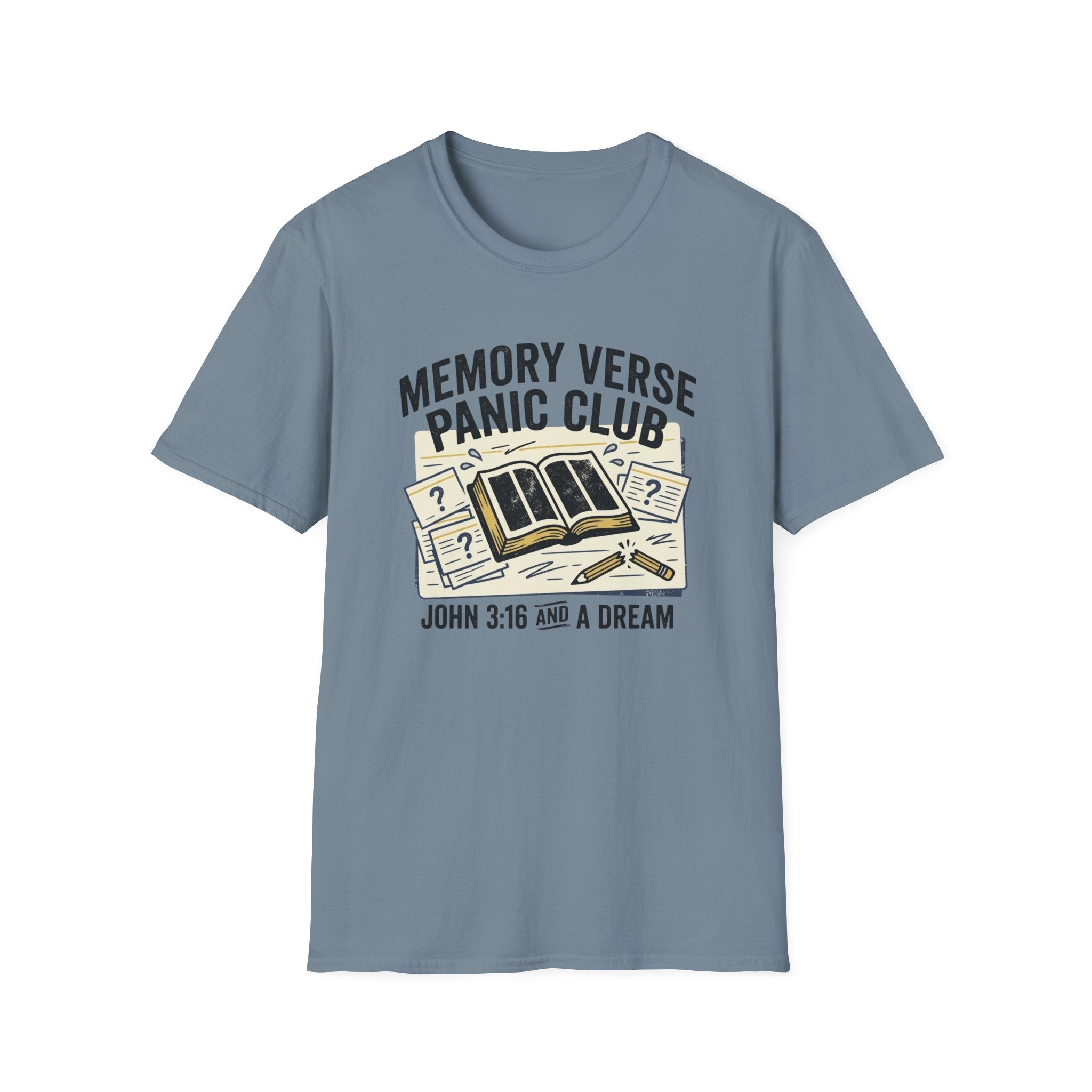Memory Verse Panic Club T-Shirt